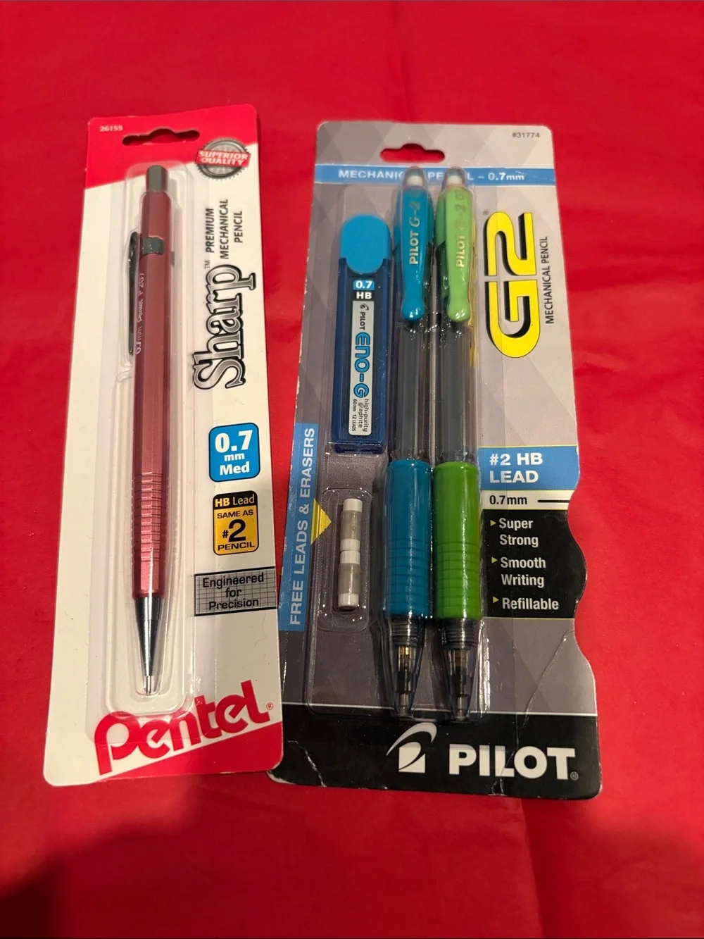 Lot of Pentel Sharp Mechanical Pencils Fine & G2 Pencil